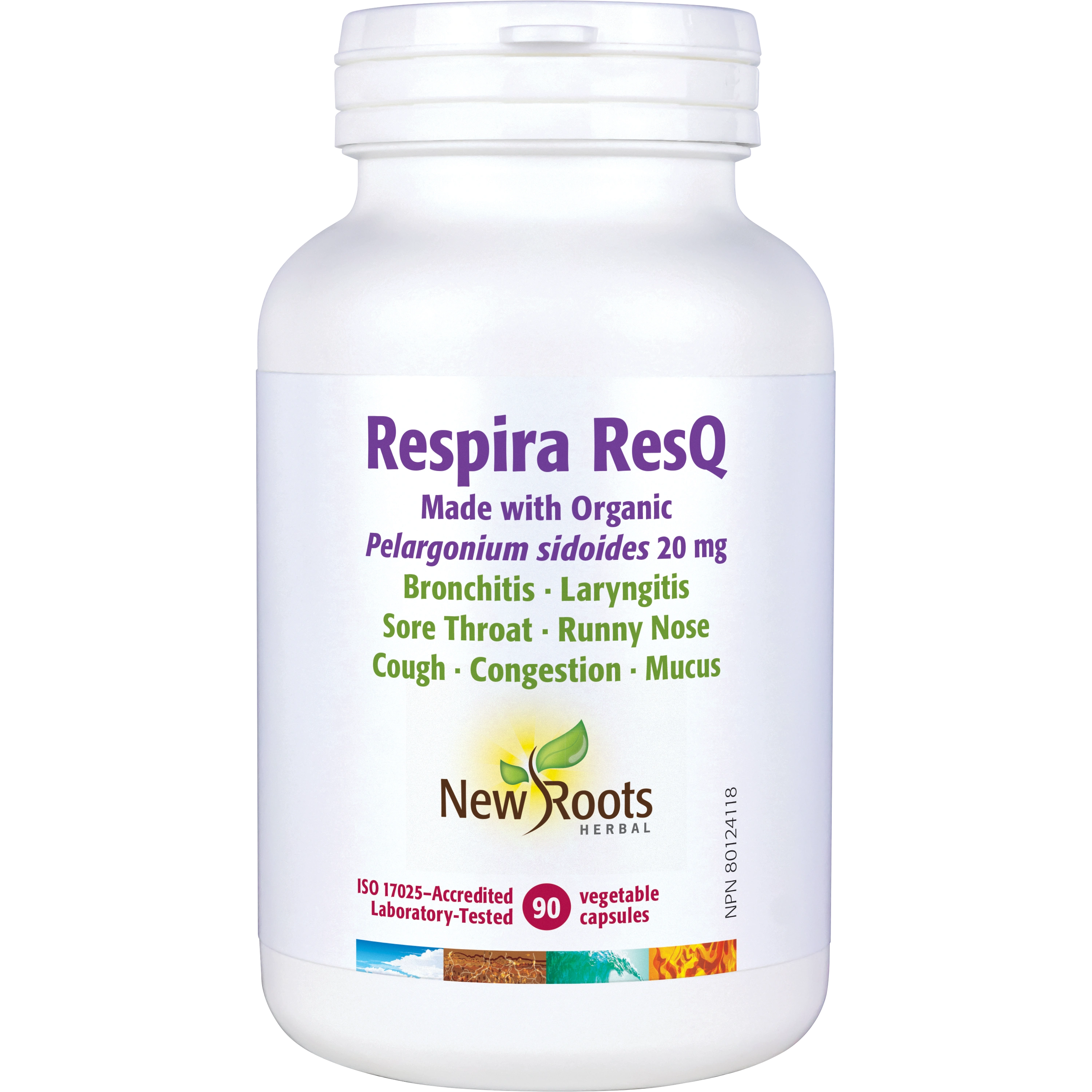 Respira ResQ | New Roots HERBAL® | 90 Veg Capsules