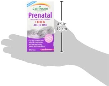 100% Complete Prenatal Multivitamin with DHA | Jamieson™ | 60 Softgels