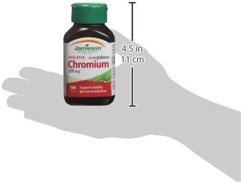 Chelated Chromium | Jamieson™ | 100 Tablets
