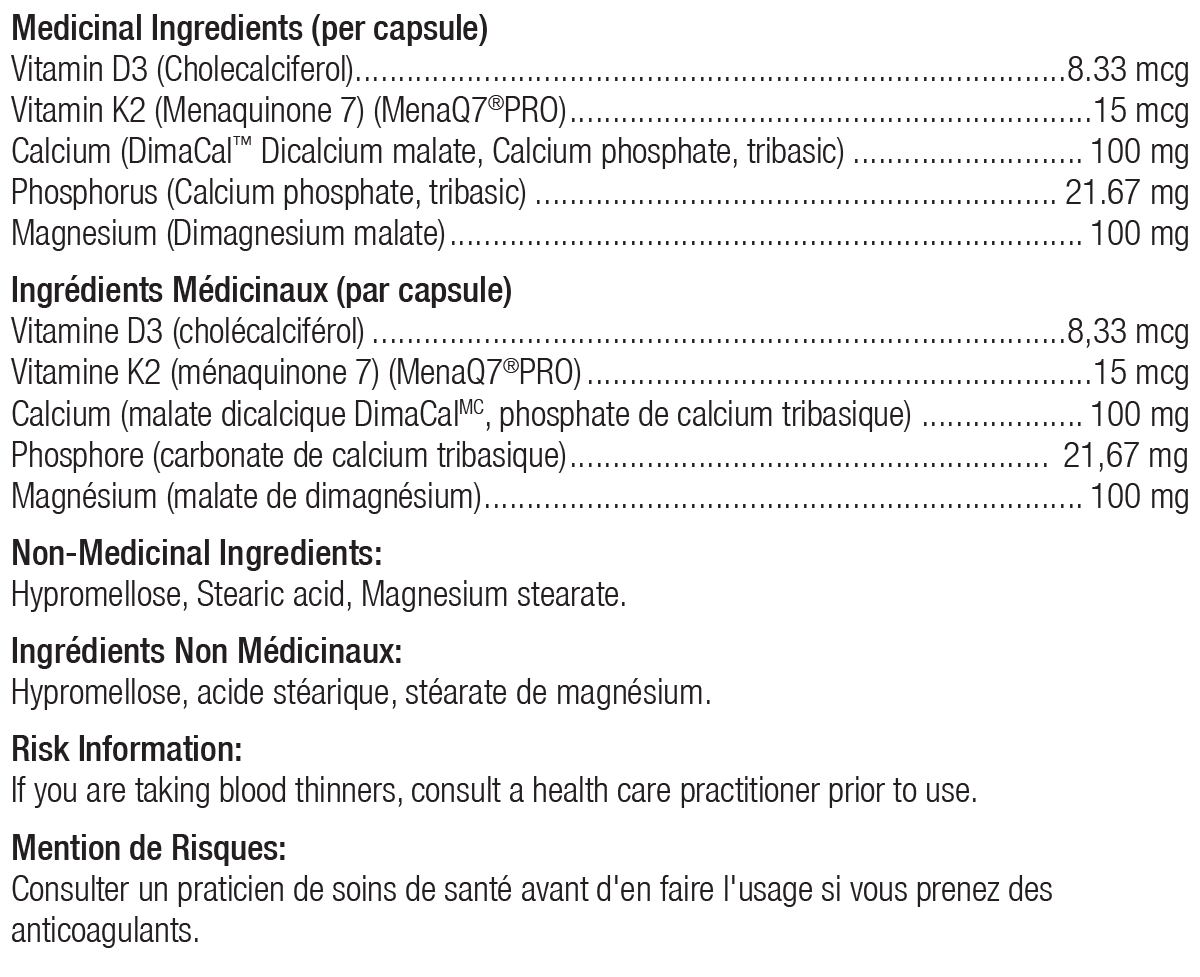 OsteoBase | Ortho Molecular | 90 Capsules