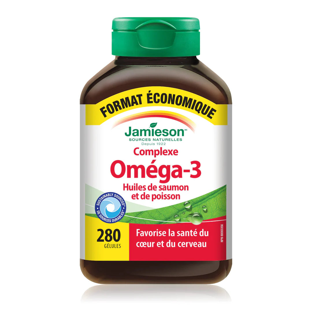Wild Salmon & Fish Oils | Jamieson™ | 200 or 280 Softgels