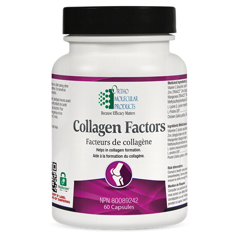 Collagen Factors | Ortho Molecular | 60 Capsules