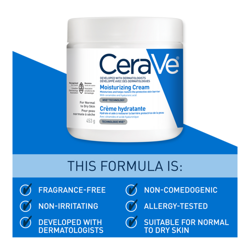Moisturizing Cream | CeraVe® | Various Sizes