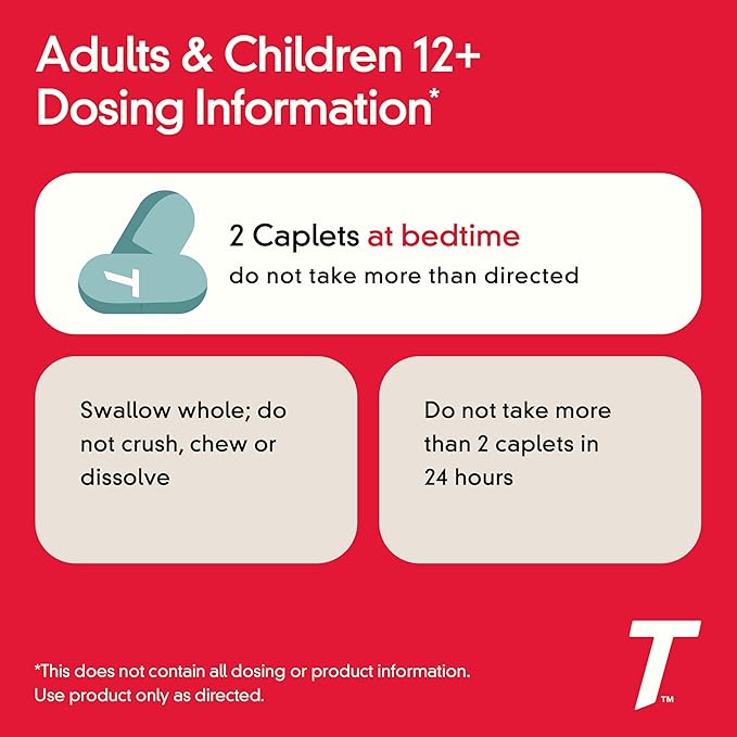 Extra Strength Nighttime Pain Relief & Sleep Aid | TYLENOL® | 16 Caplet