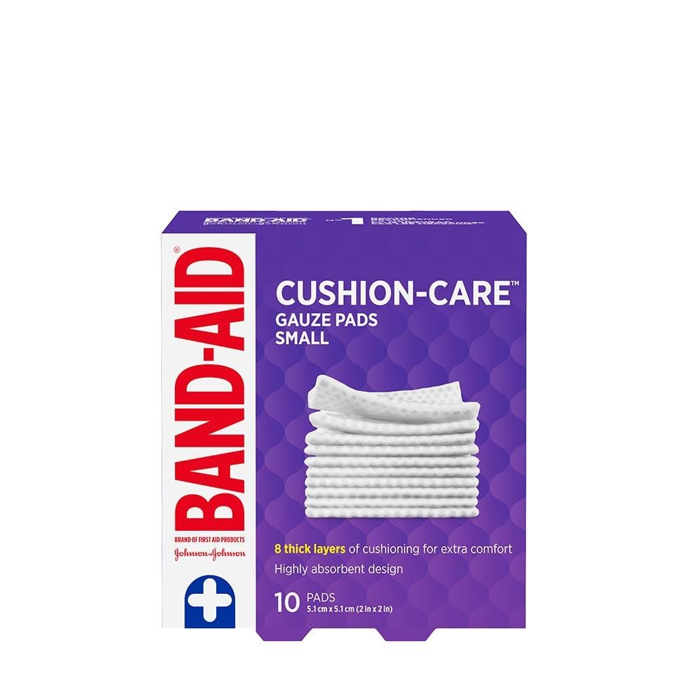 Cushion-Care™ Gauze Pads | Band-Aid® | 10 or 25 Count