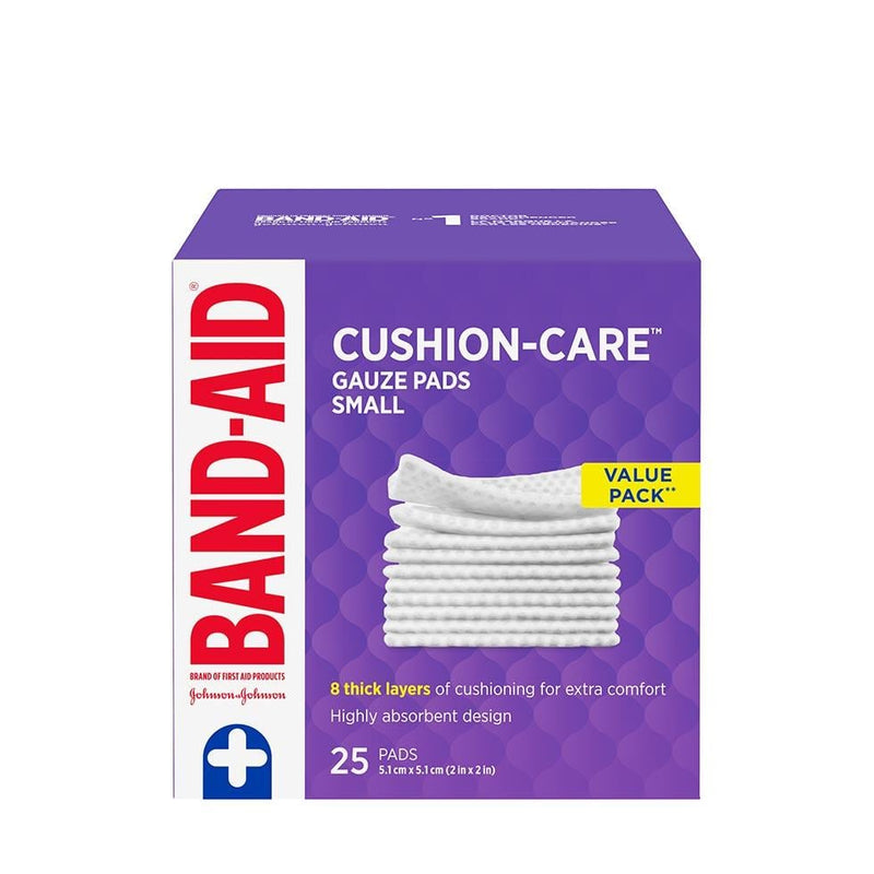 Cushion-Care™ Gauze Pads | Band-Aid® | 10 or 25 Count