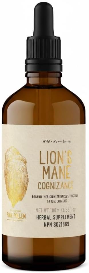 Lion's Mane Tincture | Canadian Pine Pollen® | 100ml