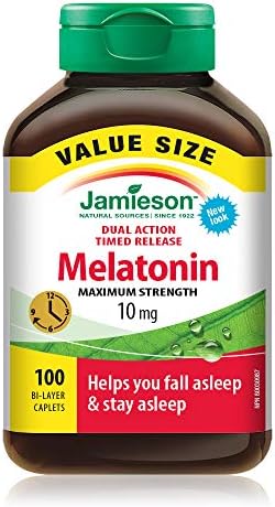 Melatonin (Timed Release) | Jamieson™ | 60 or 100 Caplets