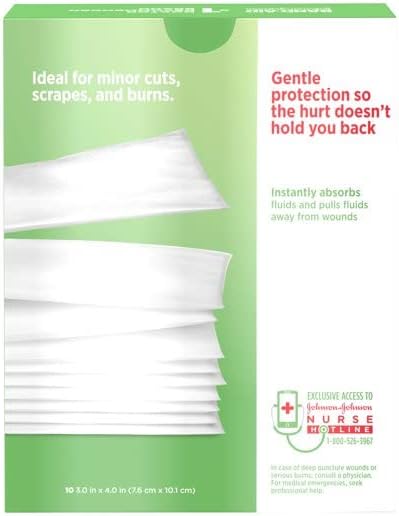 Hurt-Free® Non-Stick Pads | Band-Aid® | 10 Count