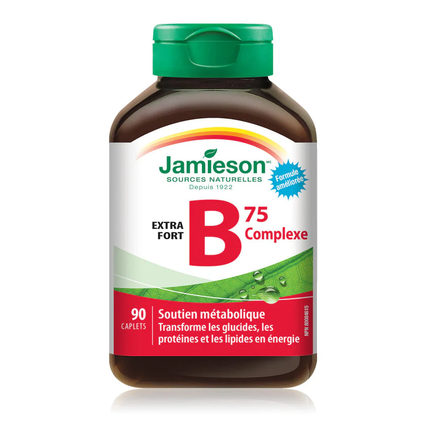 Extra Strength B75 Complex | Jamieson™ | 90 Caplets