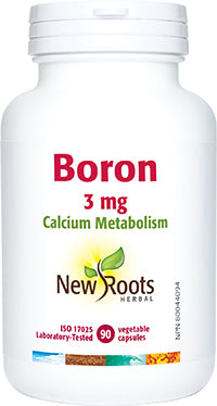 Boron 3mg | New Roots HERBAL® | 90 Vegetable Capsules