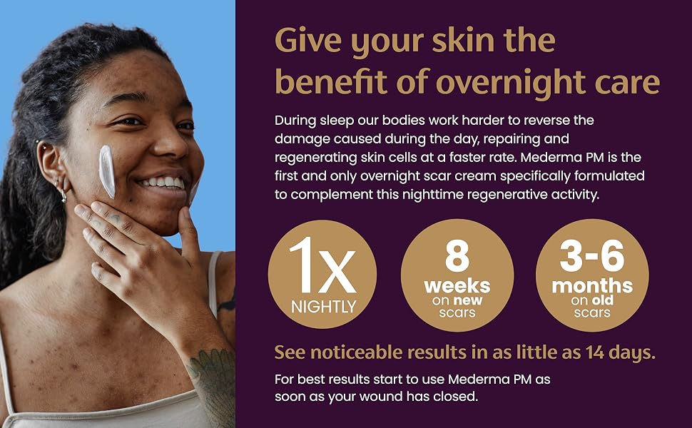Intensive Overnight Scar Cream | Mederma® PM | 30 g