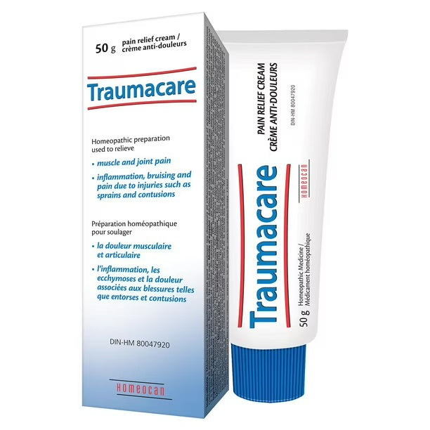 Traumacare Pain Relief Cream | HOMÉOCAN | Differents sizes