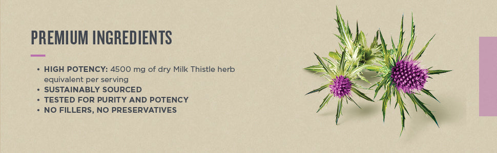 Milk Thistle Liquid | Botanica | 60 Capsules