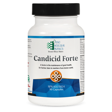 Candicid Forte | Ortho Molecular | 90 Capsules