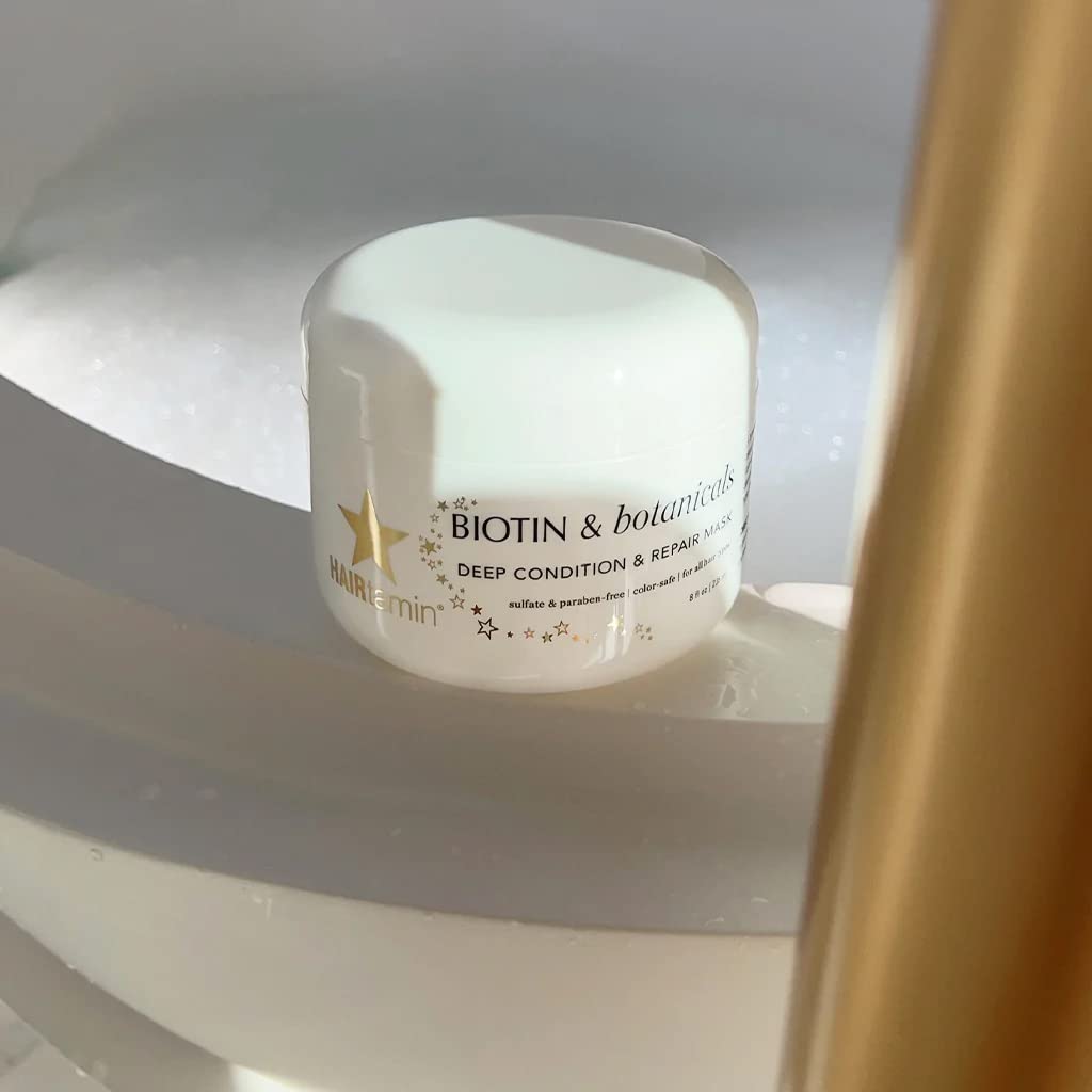 Biotin & Botanicals Hair Mask | HAIRtamin® | 8 Fl Oz (236 mL)