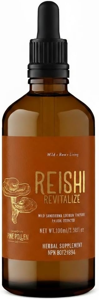 Reishi Tincture | Canadian Pine Pollen® | 100 mL