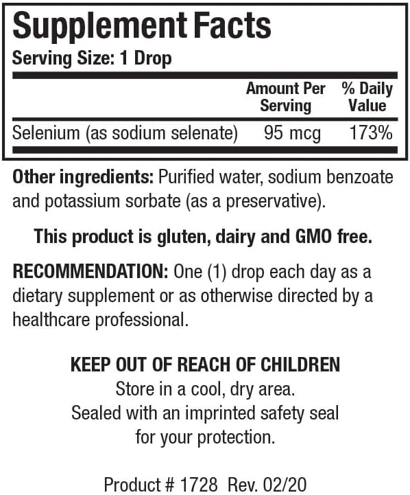 Aqueous Selenium | Biotics Research® | 0.5 fl. oz. (14.79 mL)