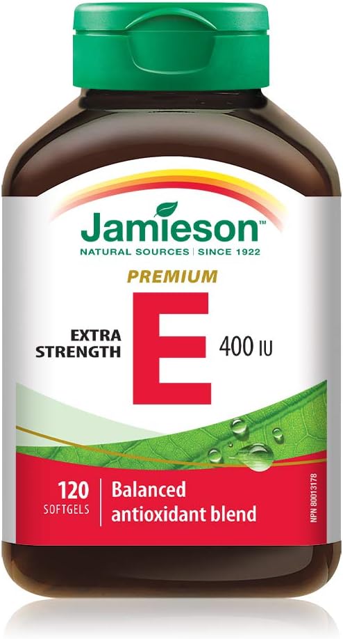 Vitamin E (Premium) | Jamieson™ | 120 Softgels