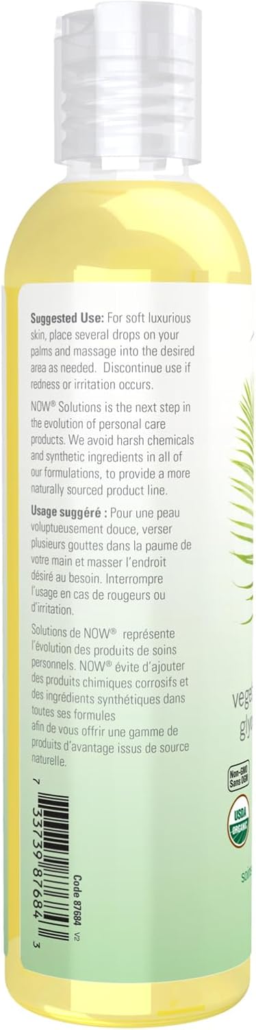 Vegetable Glycerine ECO2 | NOW® | 237 mL