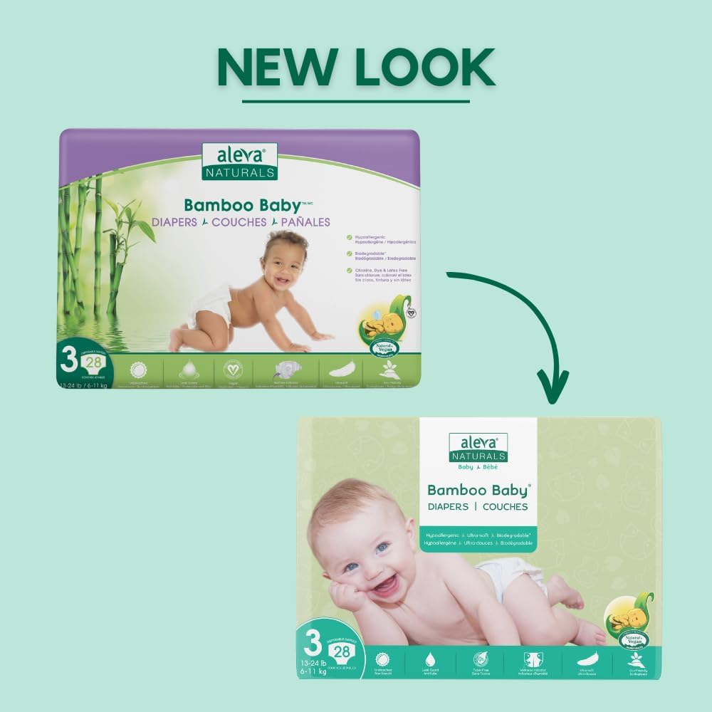 Bamboo Baby® Diapers | aleva® Naturals | Various Size