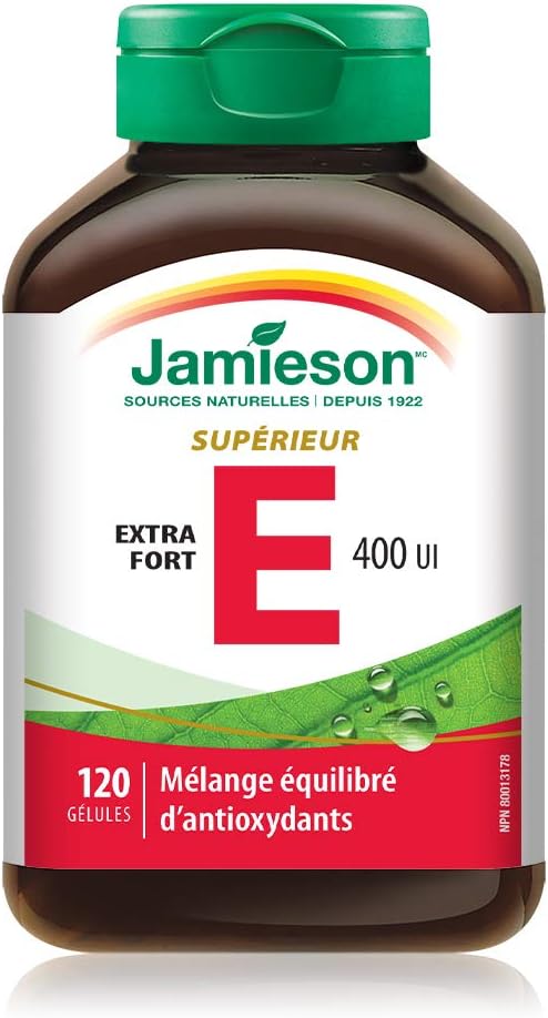 Vitamin E (Premium) | Jamieson™ | 120 Softgels