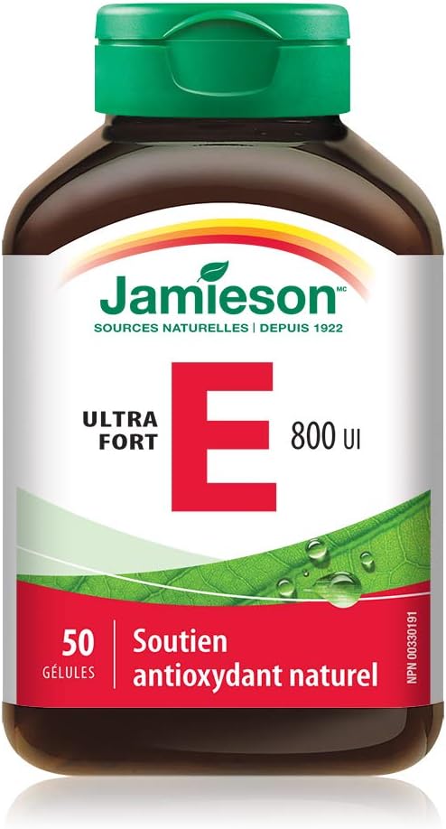 Vitamin E 800 IU | Jamieson™ | 50 Softgels
