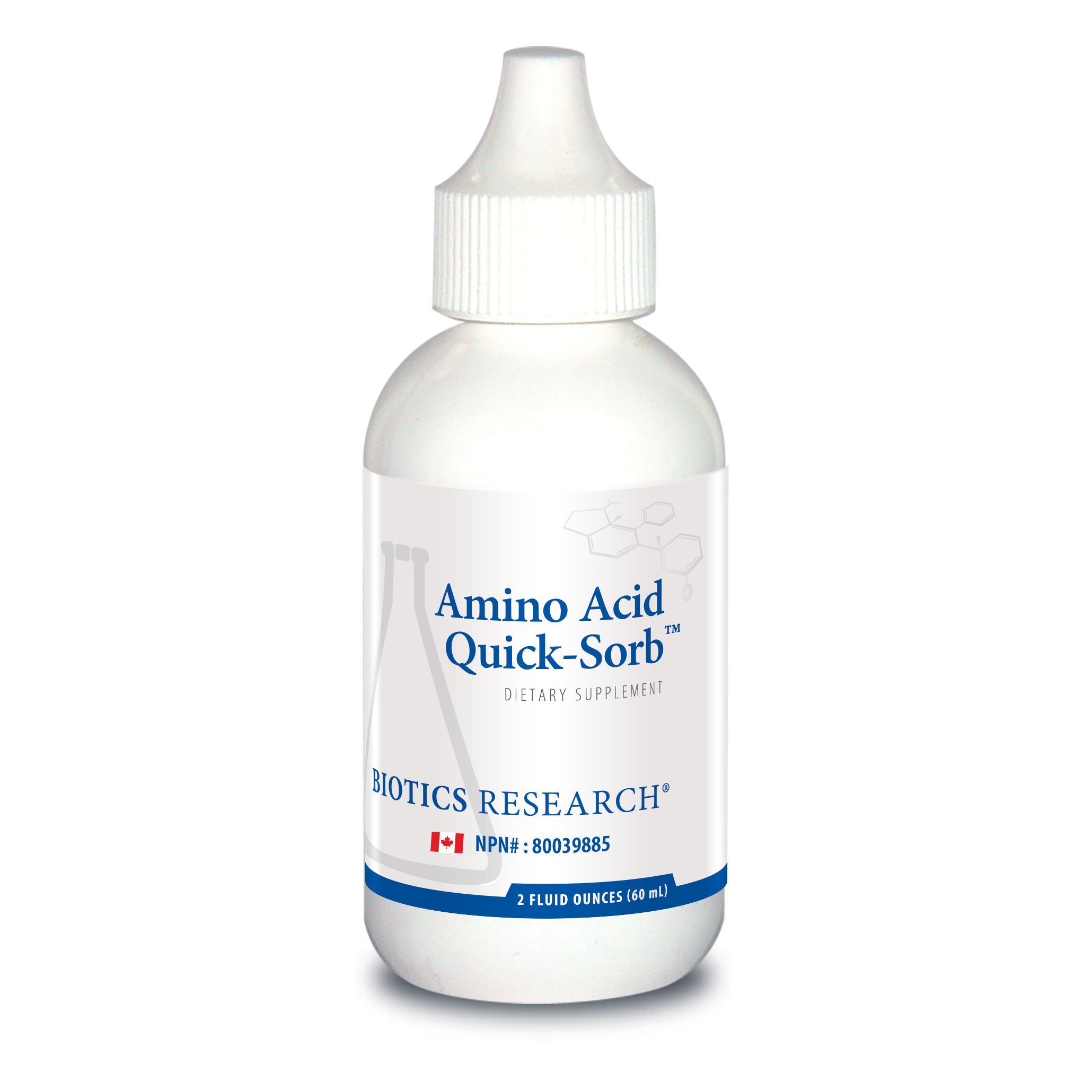 Amino Acid Quick-Sorb™ | Biotics Research® | 2 fl. oz. (59.15 mL)