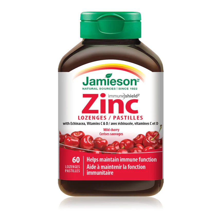 Zinc Lozenges | Jamieson™ | 30 or 60 Lozenges