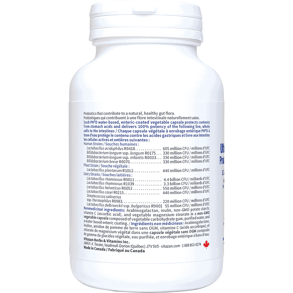 Ultimate Daily Probiotic | Vitazan Professional | 90 Capsules