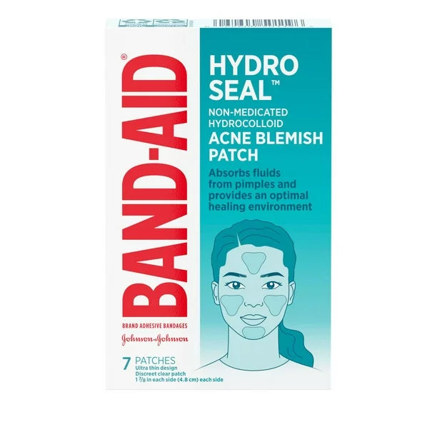 HYDRO SEAL™ Non-Medicated Hydrocolloid Acne Blemish Patches | BAND-AID® | 7 Count