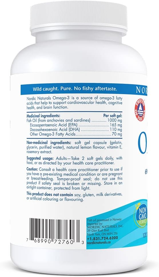 Omega-3 | Nordic Naturals® | 60 or 120 softgels