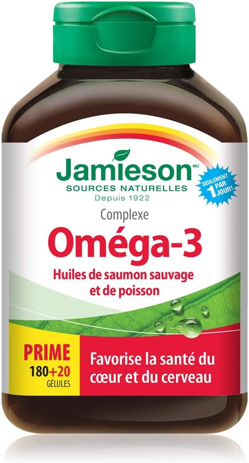 Wild Salmon & Fish Oils | Jamieson™ | 200 or 280 Softgels