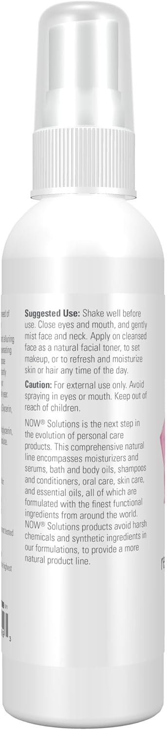 Rosewater Rejuvenating Mist | NOW® | 118 mL