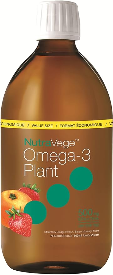 Plant-Based Omega-3 | NutraVege™ | 6.8 fl oz (200 ml) OR 16.9 fl oz (500 ml)