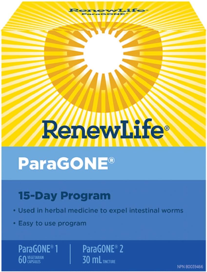 ParaGONE® | Renew Life® | 60 Vegeterian Capsules