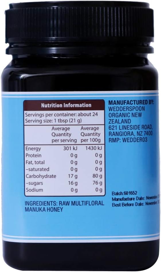 Raw Multifloral Manuka Honey | Wedderspoon® | Various Sizes