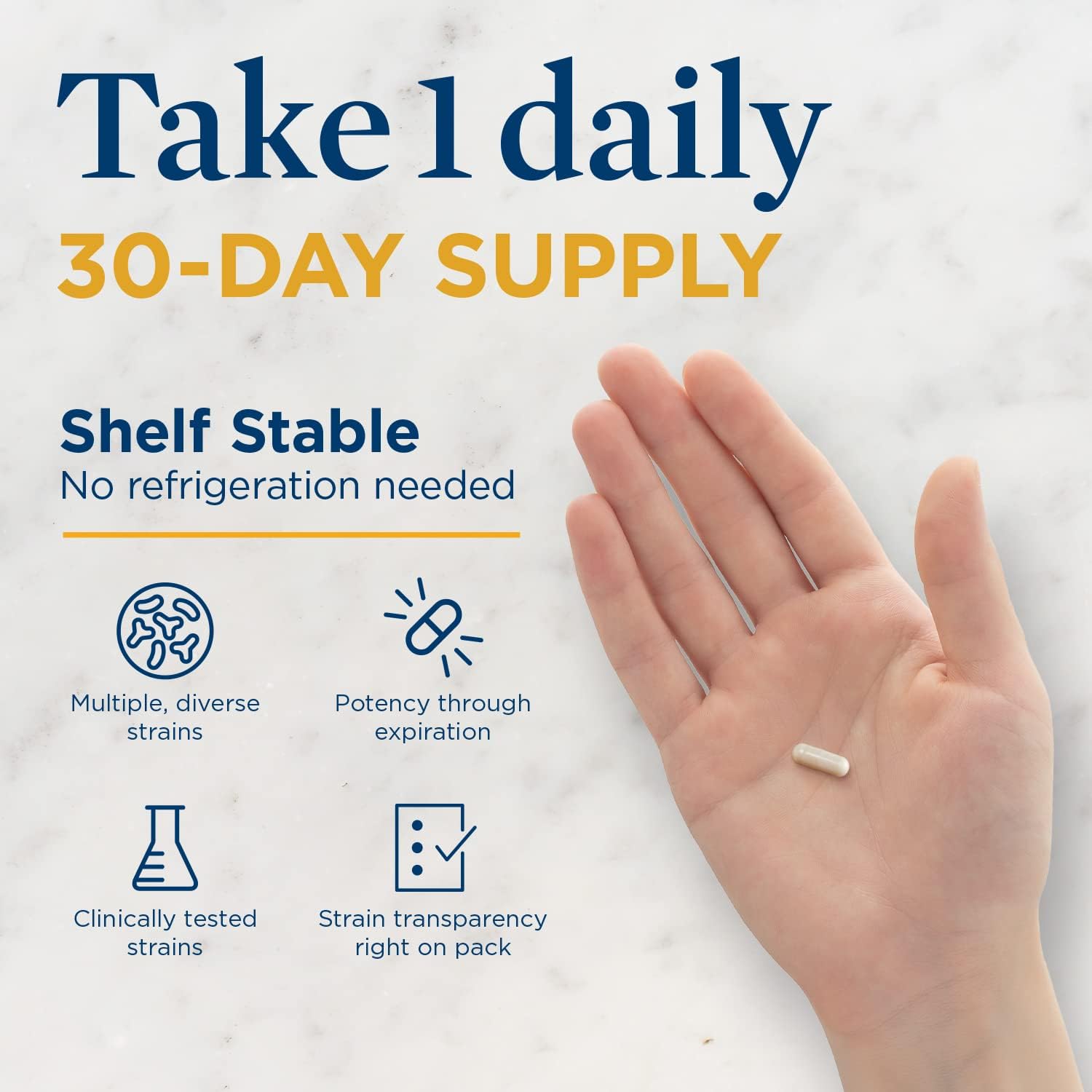 Ultimate Flora® Extra Care™ Probiotic 50B by Renew Life® – Digestive & Immune Support | 30 or 60 Vegetarian Capsules