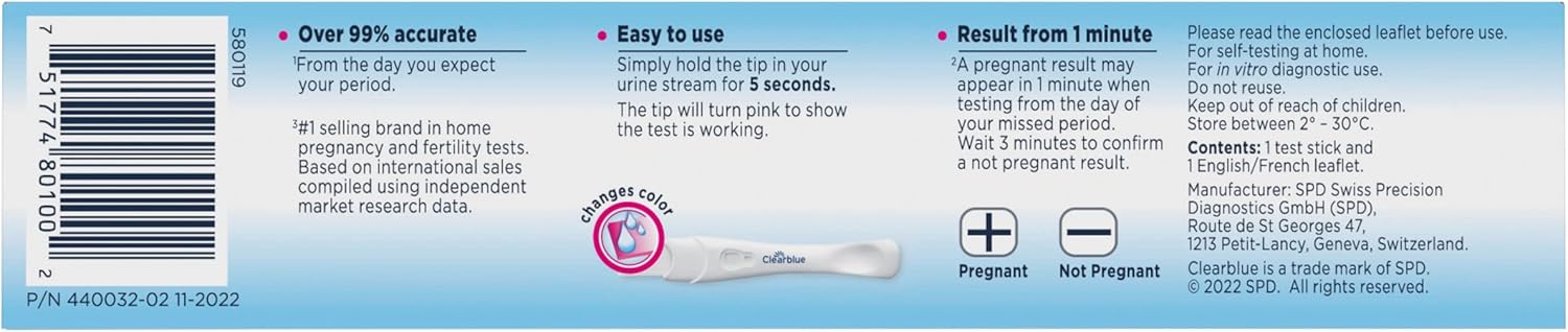 Digital Pregnancy Test | Clearblue® | Single or Combo Pack