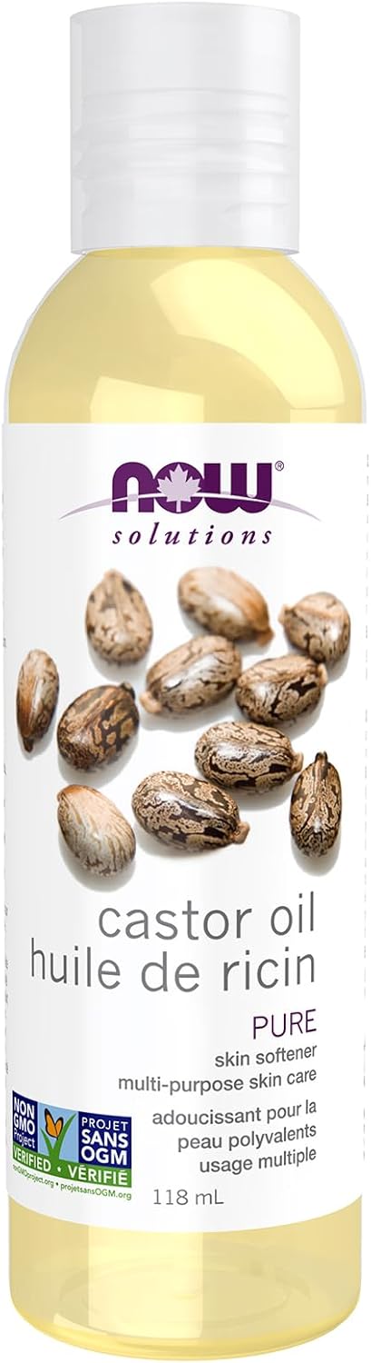 Castor Oil, Expeller Pressed | NOW® | 118 or 473 mL