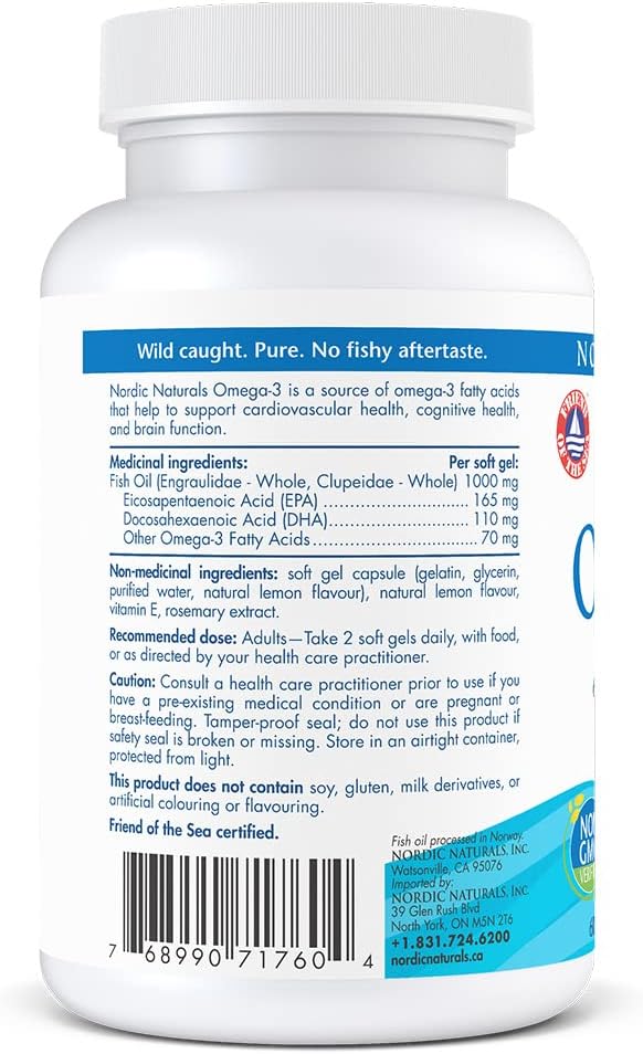 Omega-3 | Nordic Naturals® | 60 or 120 softgels