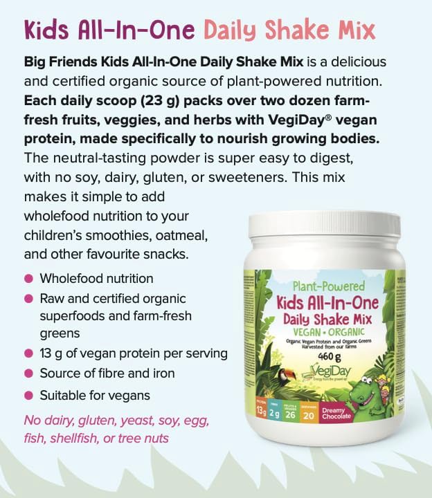Kids All-In-One Daily Shake Mix | Natural Factors® | 460 g
