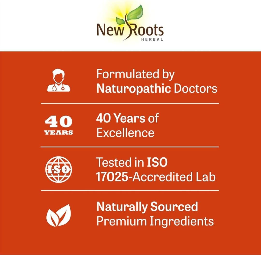 Vitamin C⁸ (Capsules) | New Roots HERBAL® | 45 OR 90 OR 180 Veg Capsules