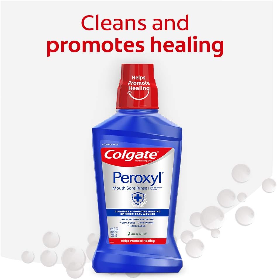 Peroxyl Mouth Sore Rinse | Colgate® | 237 mL