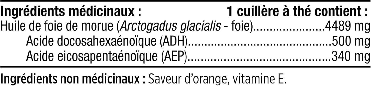 Arctic Cod Liver Oil™ - Orange | Nordic Naturals® | 237 or 473 mL