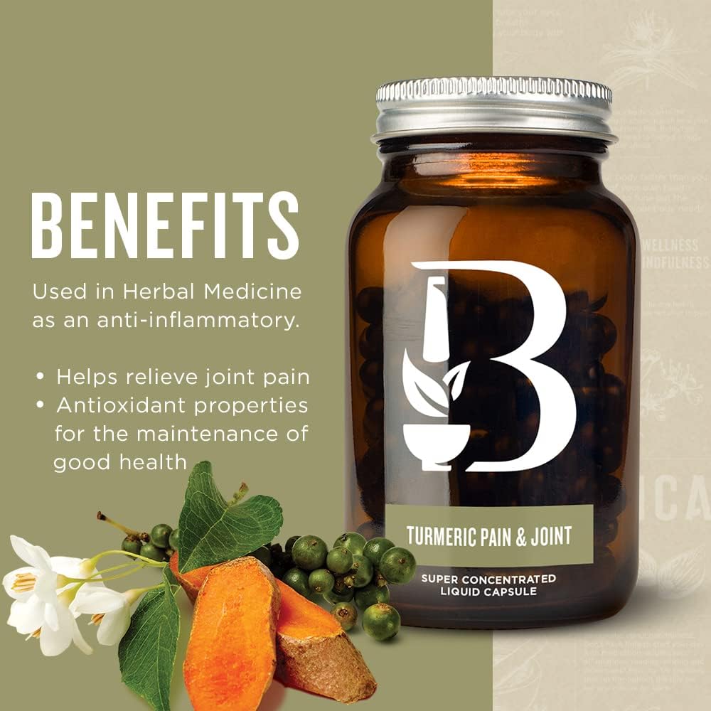 Turmeric Pain & Joint | Botanica | 60 or 120 Liquid Capsules