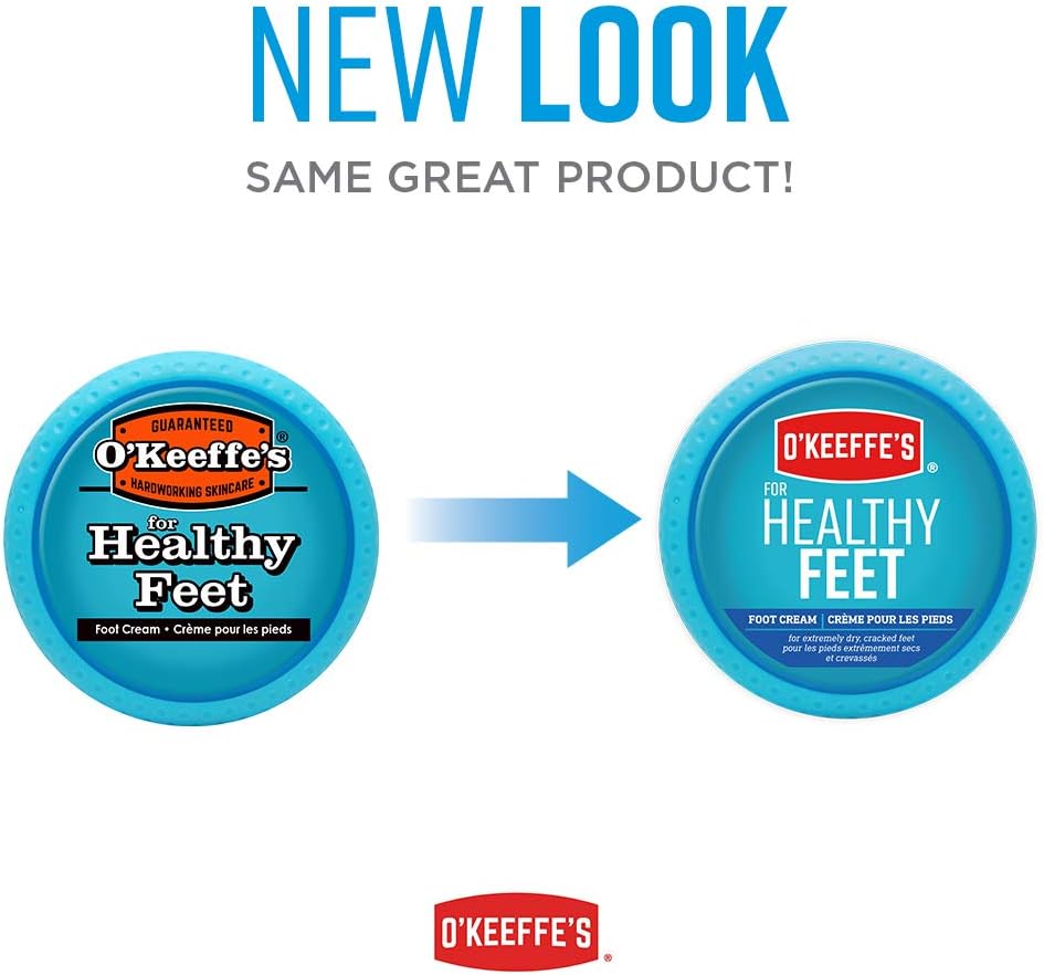 Healthy Feet | O'Keeffe's® | 3.2 oz / 90.7 g Jar (Pack of 1)