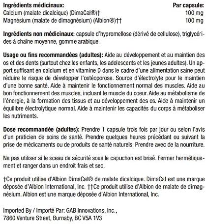 Calcium-Magnesium Malate | Thorne® | 240 Capsules