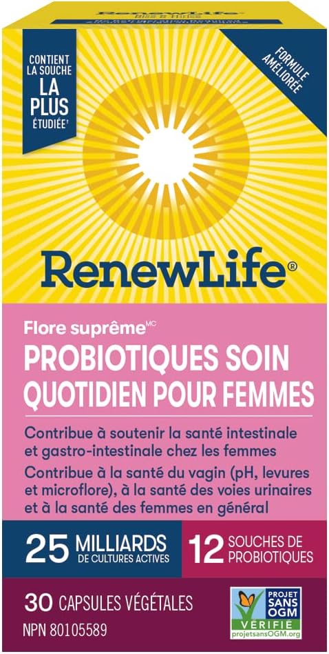 Ultimate Flora Women's Daily Care 25B | Renew Life® | 30 Vegetarian Capsules