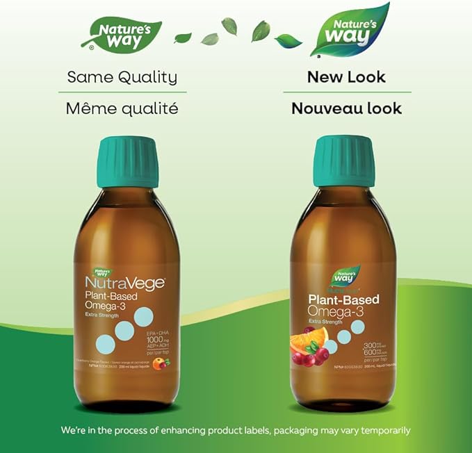 Plant-Based Omega-3 Extra Strength | NutraVege™ | 6.8 fl oz (200 mL)